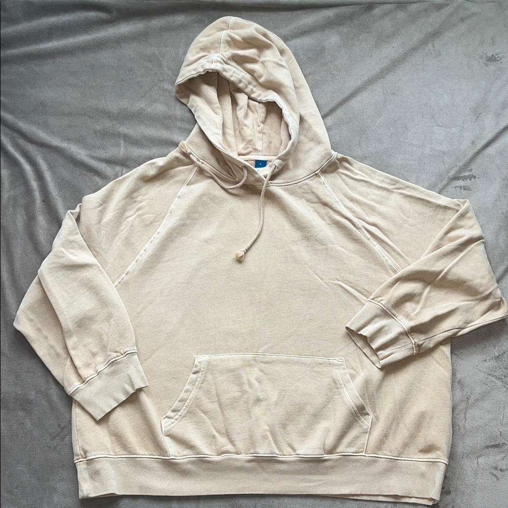 Old Navy Men's Gold Color Washed Hoodie Sweatshirt